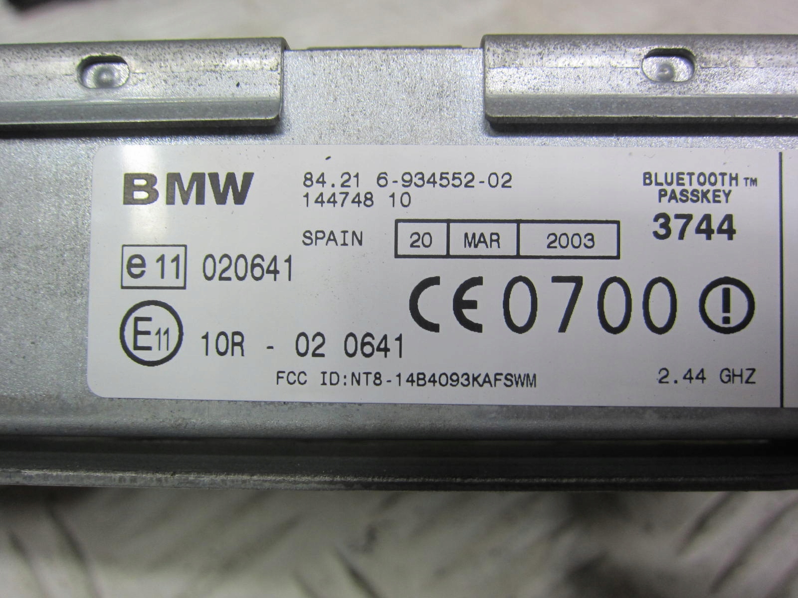 BMW E46 X5 E39 modul Bedienteil ULF BLUETOOTH