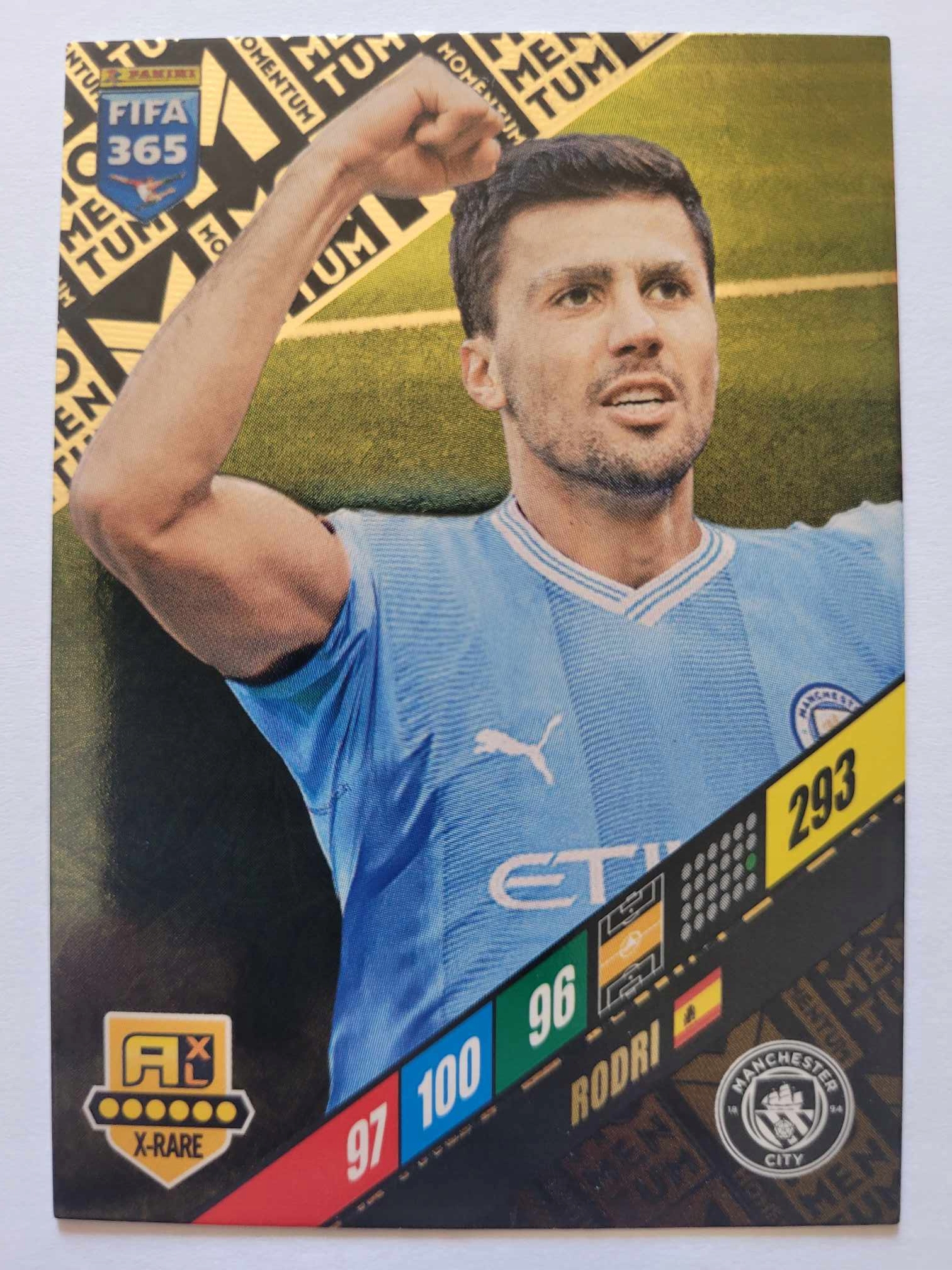Moment Rodri X-rare Fifa 365 2024