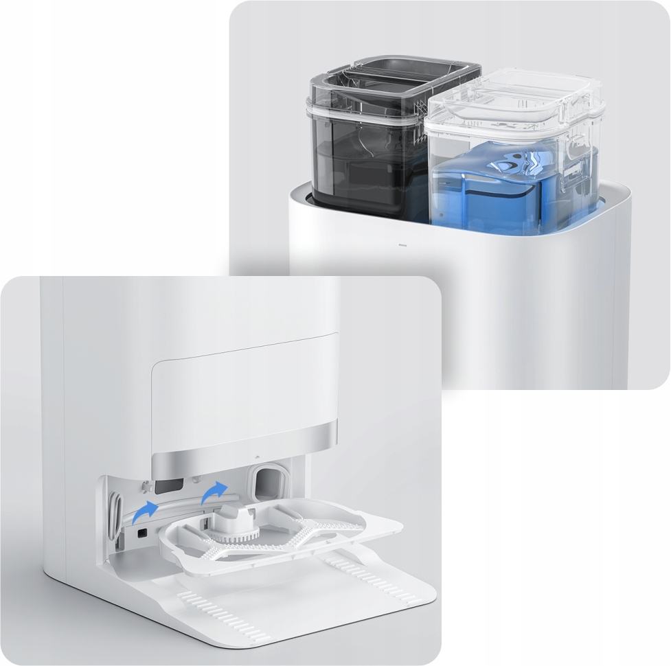 Robot sprzątający z mopem Xiaomi Robot Vacuum X20+ Czas pracy bezprzewodowej 75 min