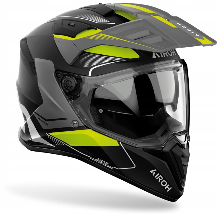 Airoh Bandit Tune Yellow Mat Motocyklová Prilba Integrálna Žltá Matná