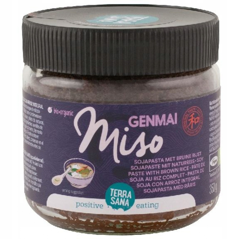 Levně 2X Miso Genmai (pasta Ze Sóji A Hnědé Rýže) Bio 350 g Terrasana
