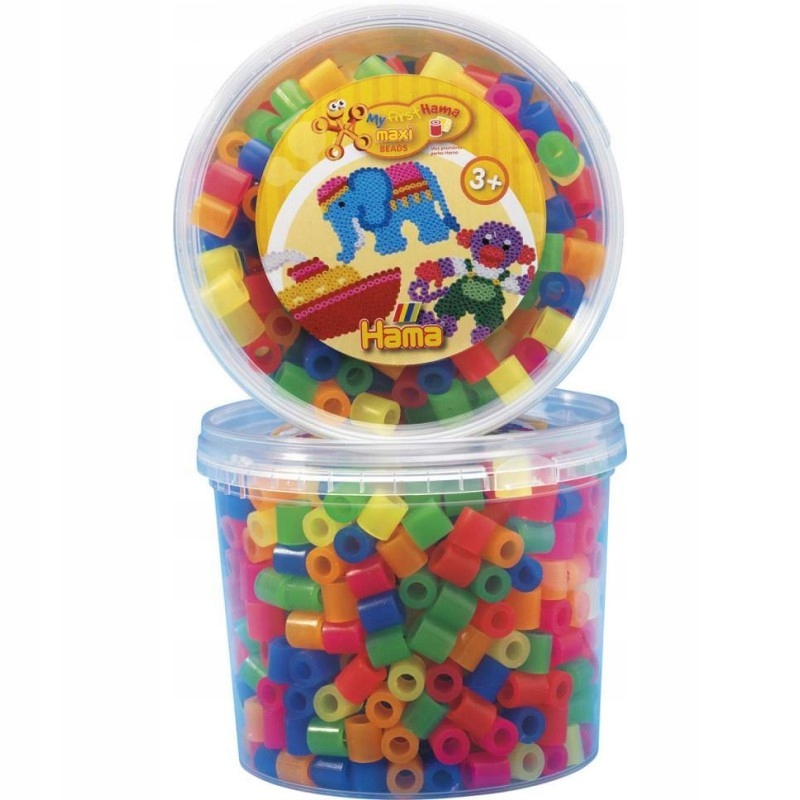 

Hama 8572 Koraliki Maxi Neon 600 Sztuk Krk