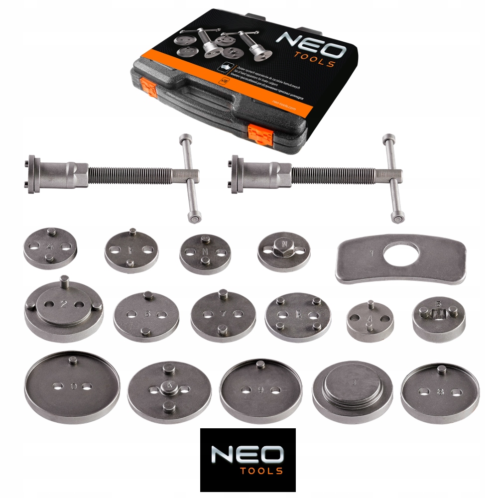 NEO TOOLS SEPARATORY RĘCZNE DO ZACISKÓW TŁOCZKÓW HAMULCOWYCH 18 EL. 11-122 Marka NEO TOOLS