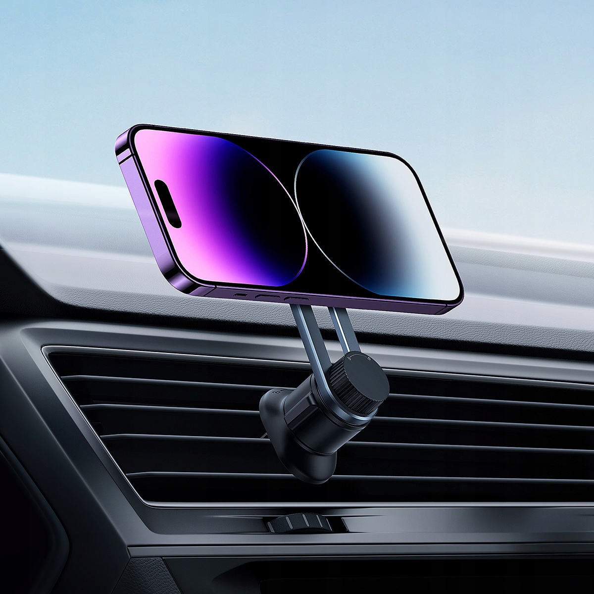 BASEUS UCHWYT DO SAMOCHODU MAGNETYCZNY HOLDER NA TELEFON DO KRATKI NAWIEWU Kod producenta C40161200121-00