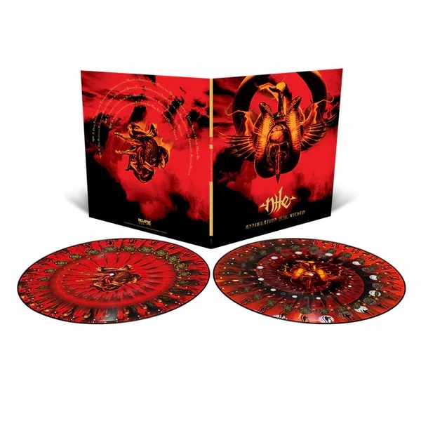 Nile Annihilation Of The Wicked 2LP 2xWINYL (20th Anniv.)(Zoetrope Picture)