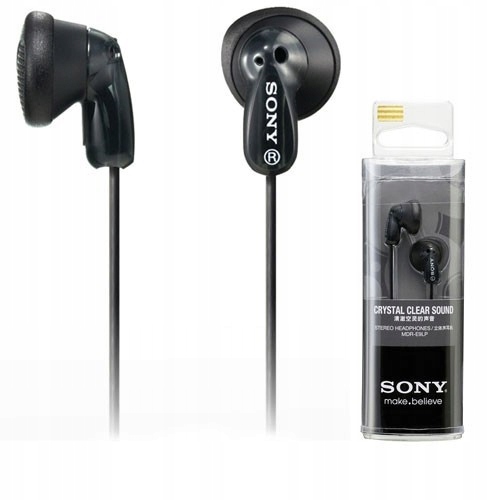 Sony MDR-E9LP Fontopia Słuchawki douszne (czarny) Słuchawki douszne