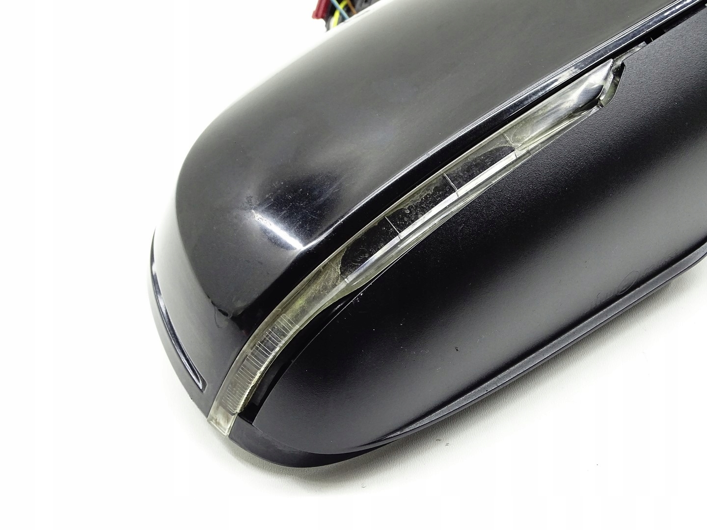 mirror exterior right AUDI A4 B8 LIFT 6+2 PIN black,