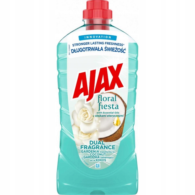 

Ajax Płyn Uniwersalny Gardenia i Kokos 1l