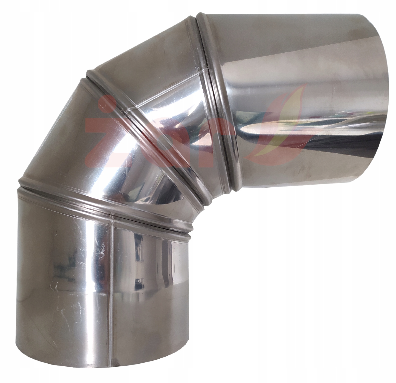 Spiroflex nastaviteľné nerezové koleno fi 200 uhol 90