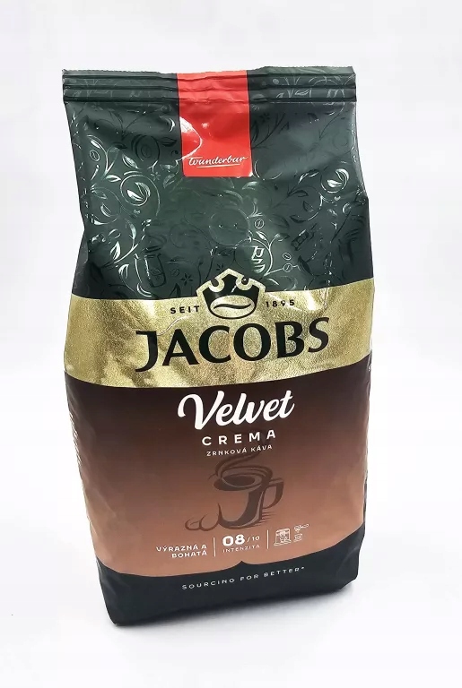 KAWA ZIARNISTA JACOBS VELVET CREMA / 1KG