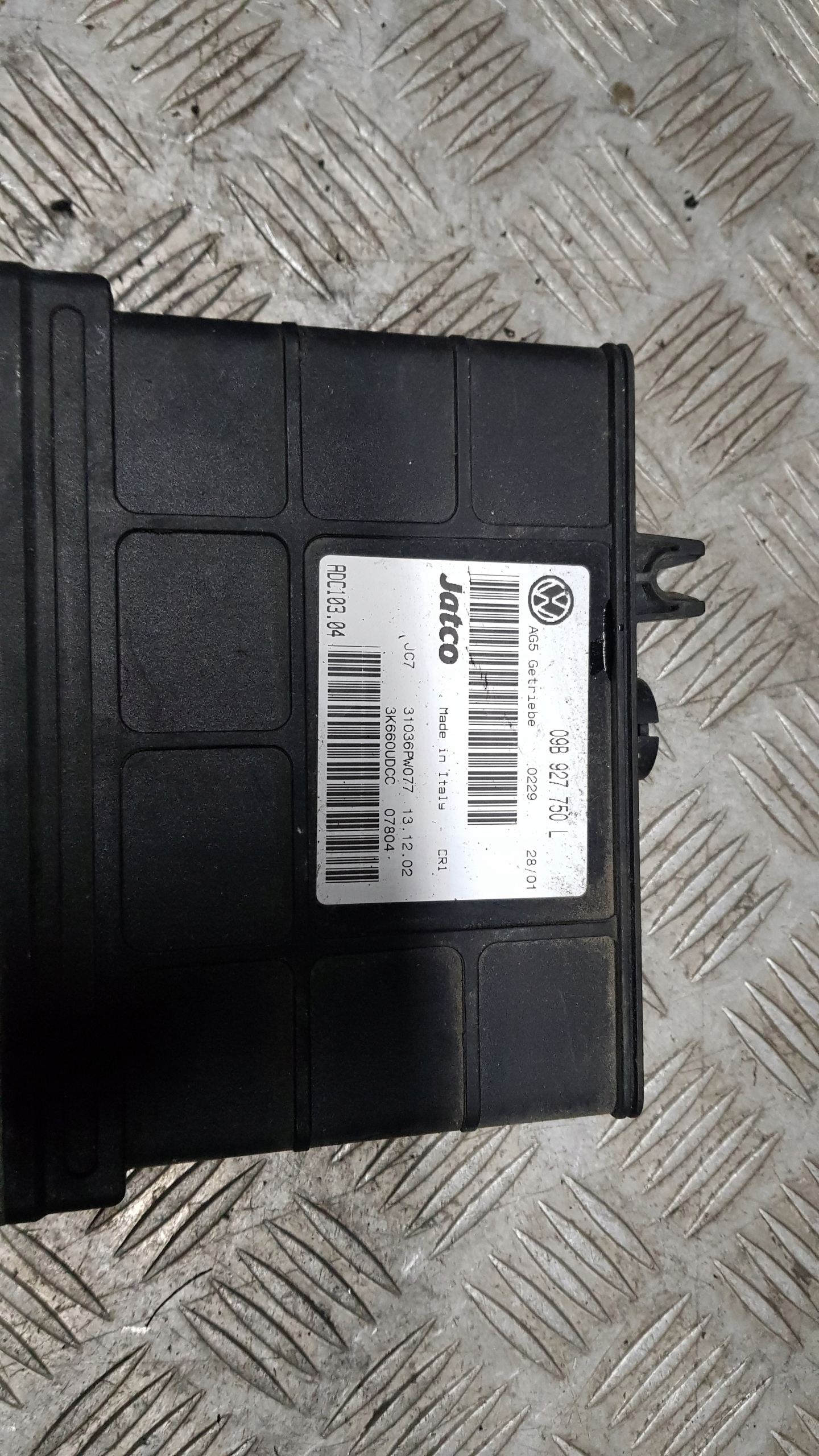 SHARAN ALHAMBRA 1.9 TDI module control unit gearboxes