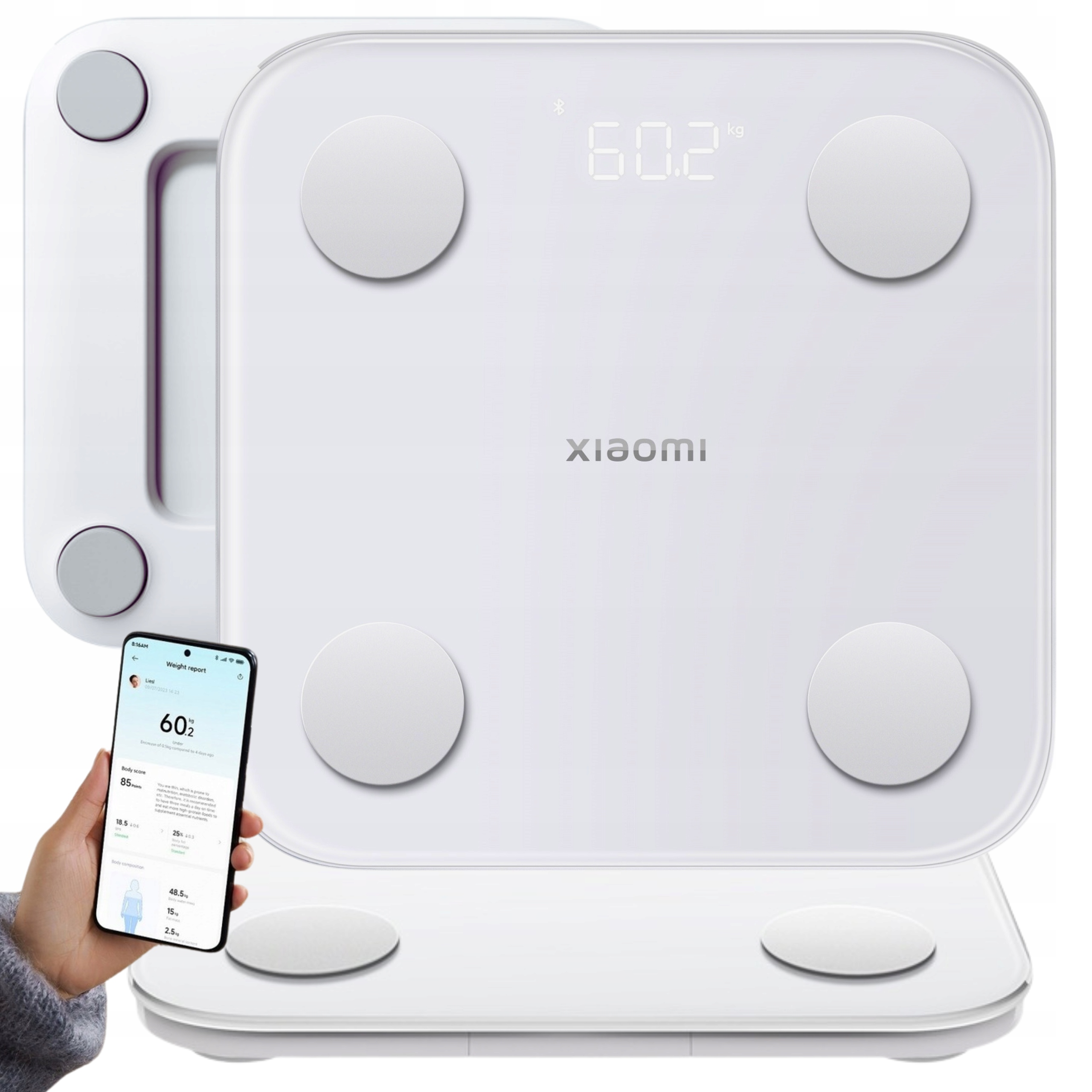 Waga Łazienkowa Xiaomi S400 Elektroniczna Inteligentna Body Composition