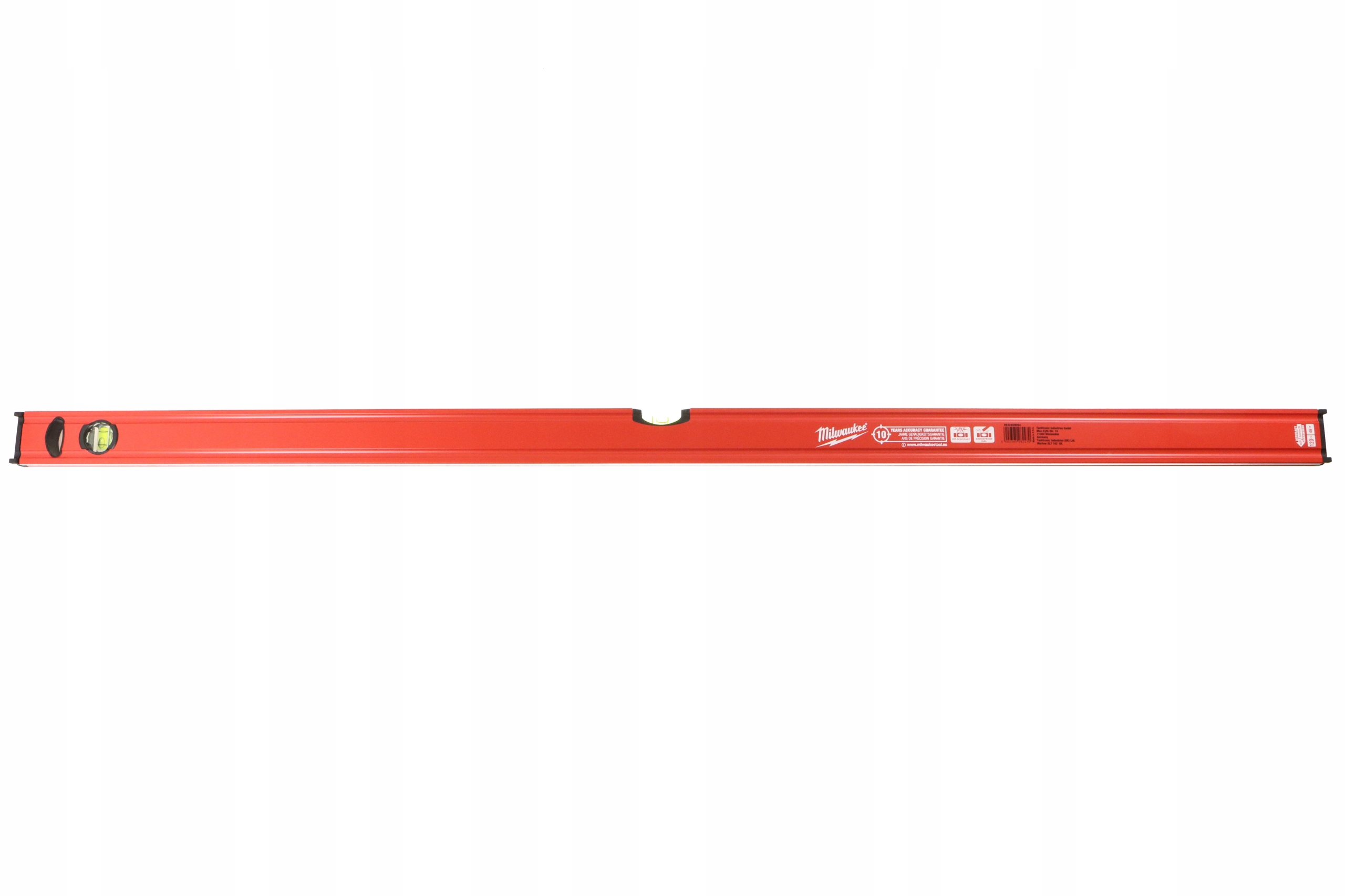 Poziomica Slim 120CM Precyzyjna Nakładki Antypoślizg Milwaukee