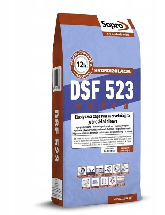 Sopro DSF 523 4 KG Zaprawa uszczelniająca
