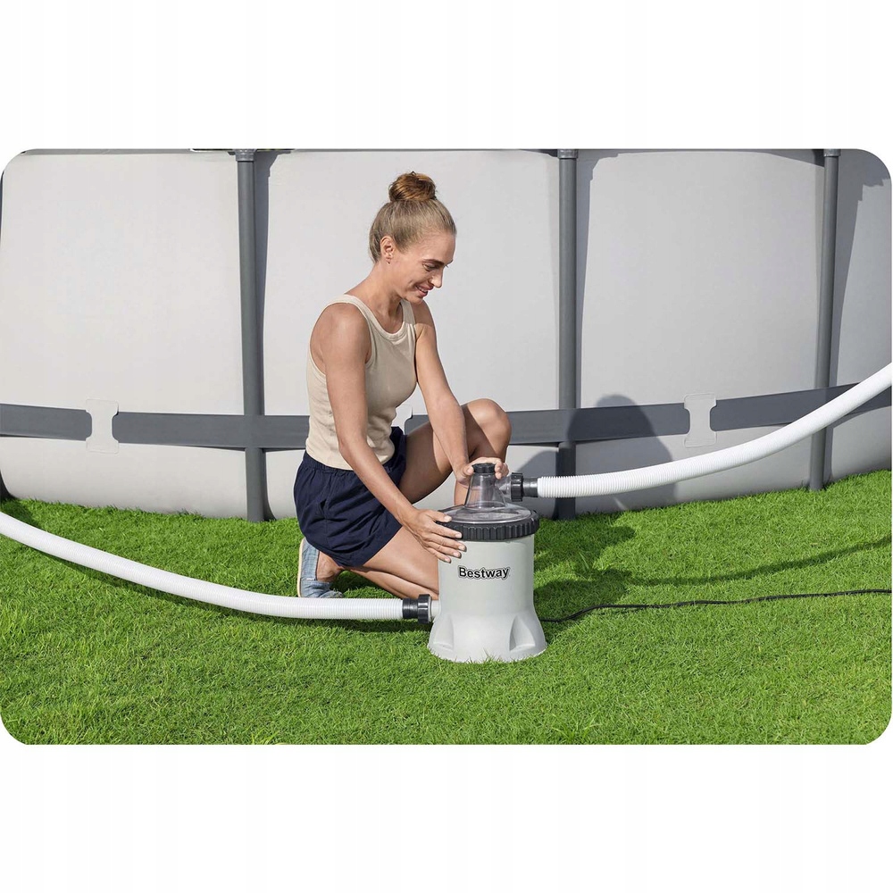 Bestway Filtračná pumpa do bazéna 5678 l/h na guličky 58870