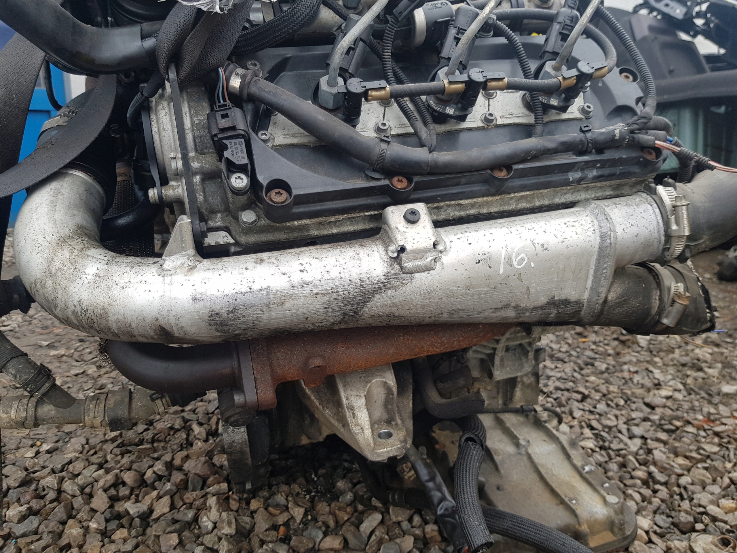 AUDI A6 C6 VW PHAETON 3.0 TDI V6 2007 BMK engine complete KPL 205 TYS KM