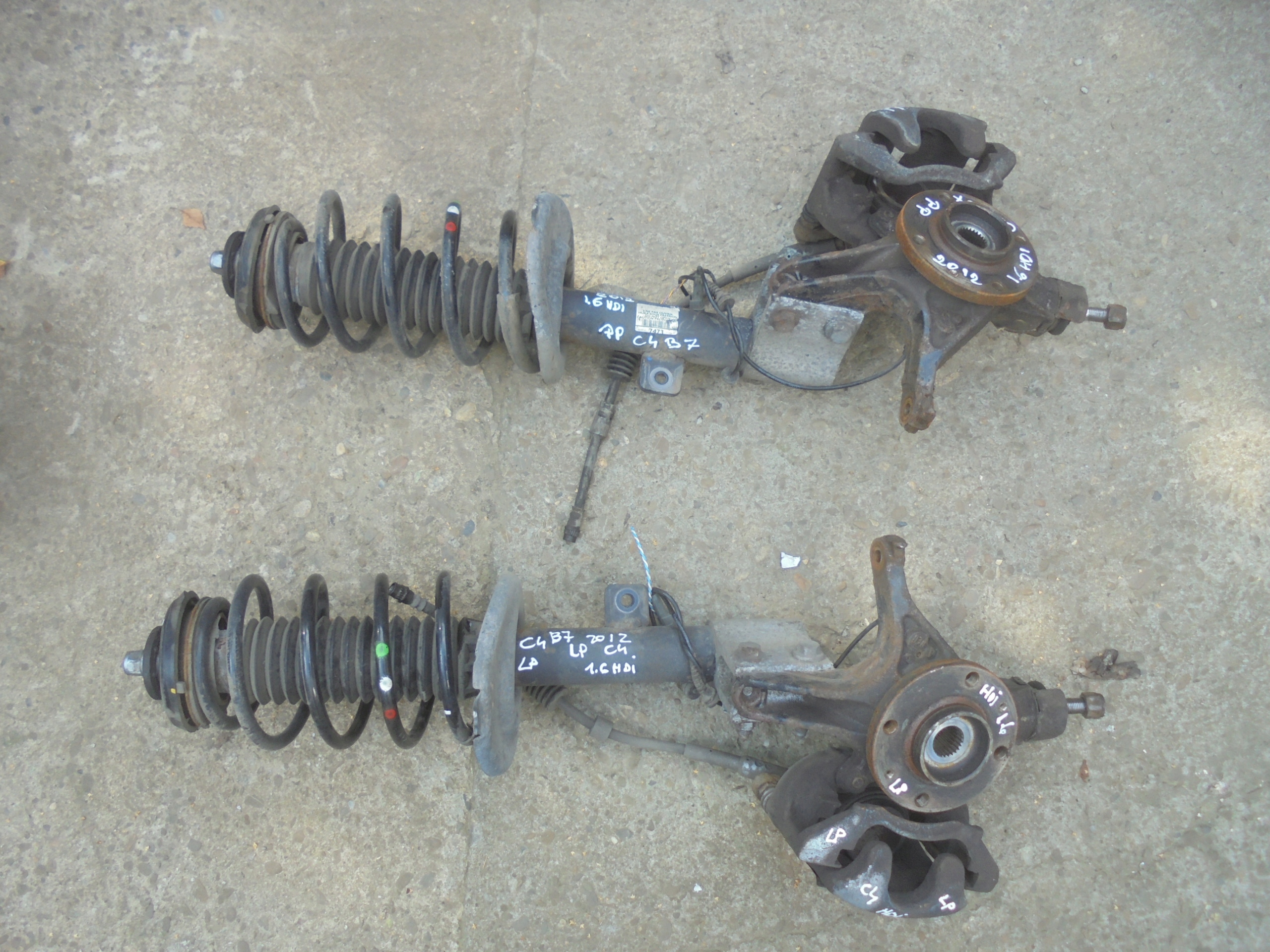 MACPERSON swing CITROEN C4 B7 II 1.6 HDI ROK 10-16