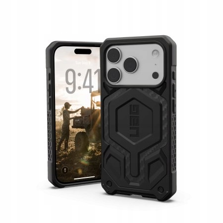 Uag Monarch Pro – puzdro pre iPhone 17 Pro kompatibilné s MagSafe (carbon fibe)