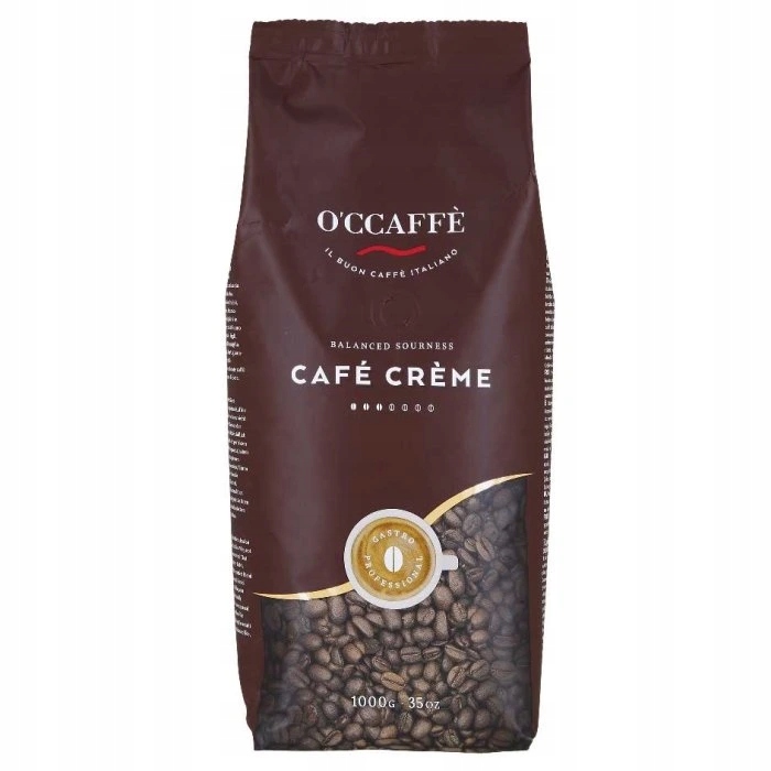 Zrnková Káva O'ccaffé Café Créme 1 kg