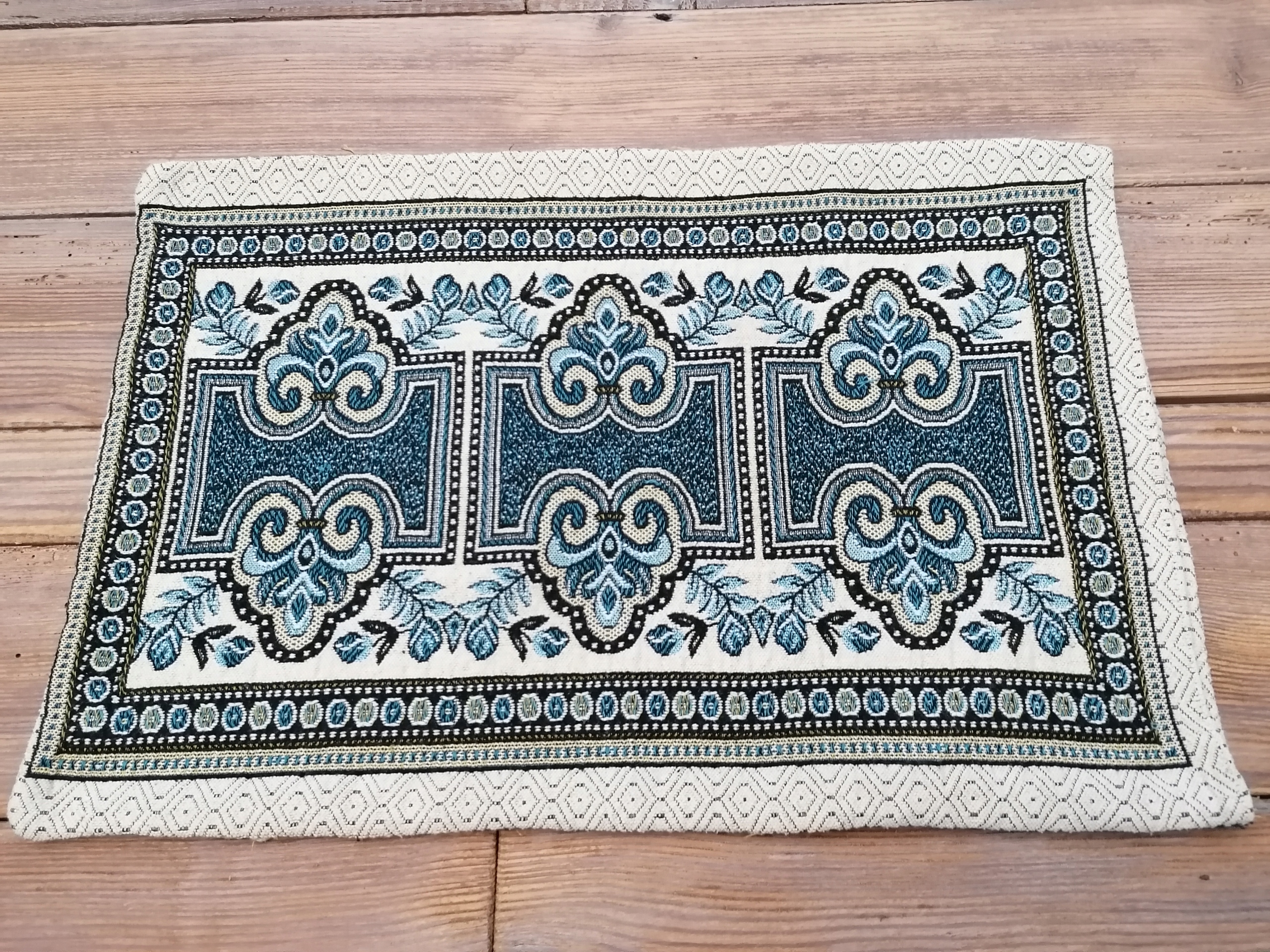 ANTYK GOBELINOWA RUSTYKALNA POSZEWKA VINTAGE FOLK 36x53 nr.7