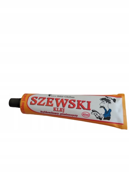 

Klej Szewski 40ml Butów Filcu Skór Szkła