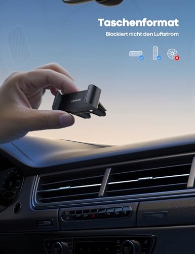 LAMICALL Uchwyt Samochodowy Do Telefonu Uniwersalny 360° Na iPhone Androids — miniatura 5