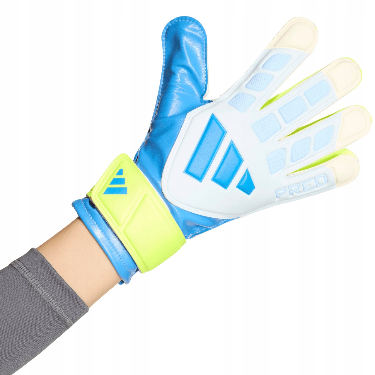 Rękawice Bramkarskie Piłkarskie Dla Dzieci Adidas Predator Bez Usztywniaczy