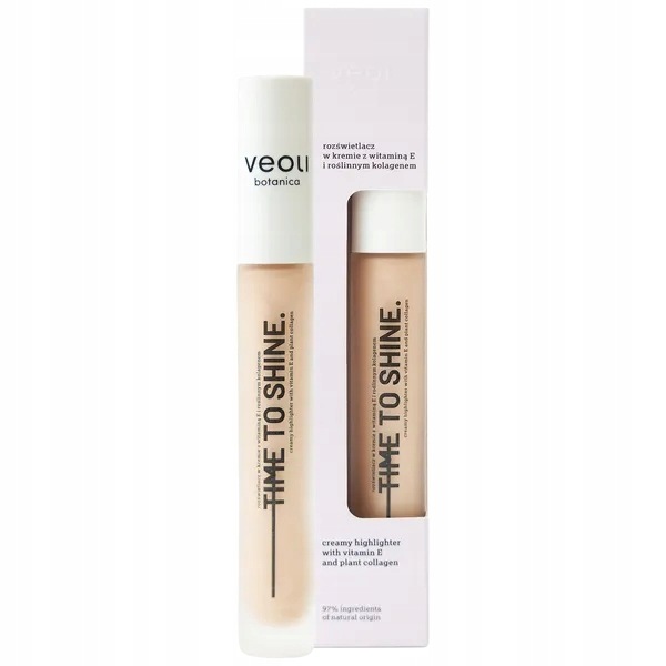 Veoli Botanica Time To Shine, rozjasňovač v krému s vitamínem E a rostlinným olejem