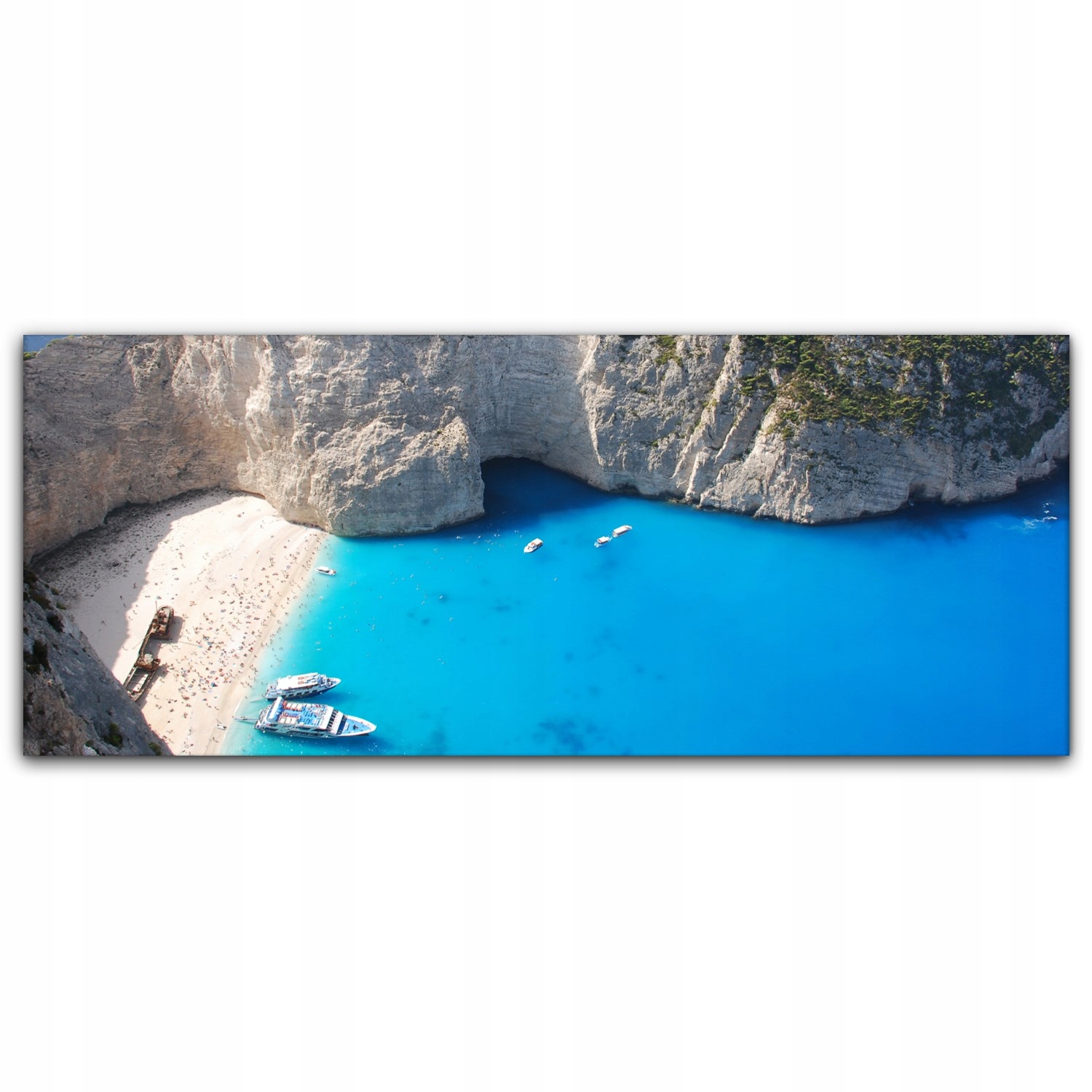 

Obraz płótno canvas 125x50 Zakynthos Grecja Miasto