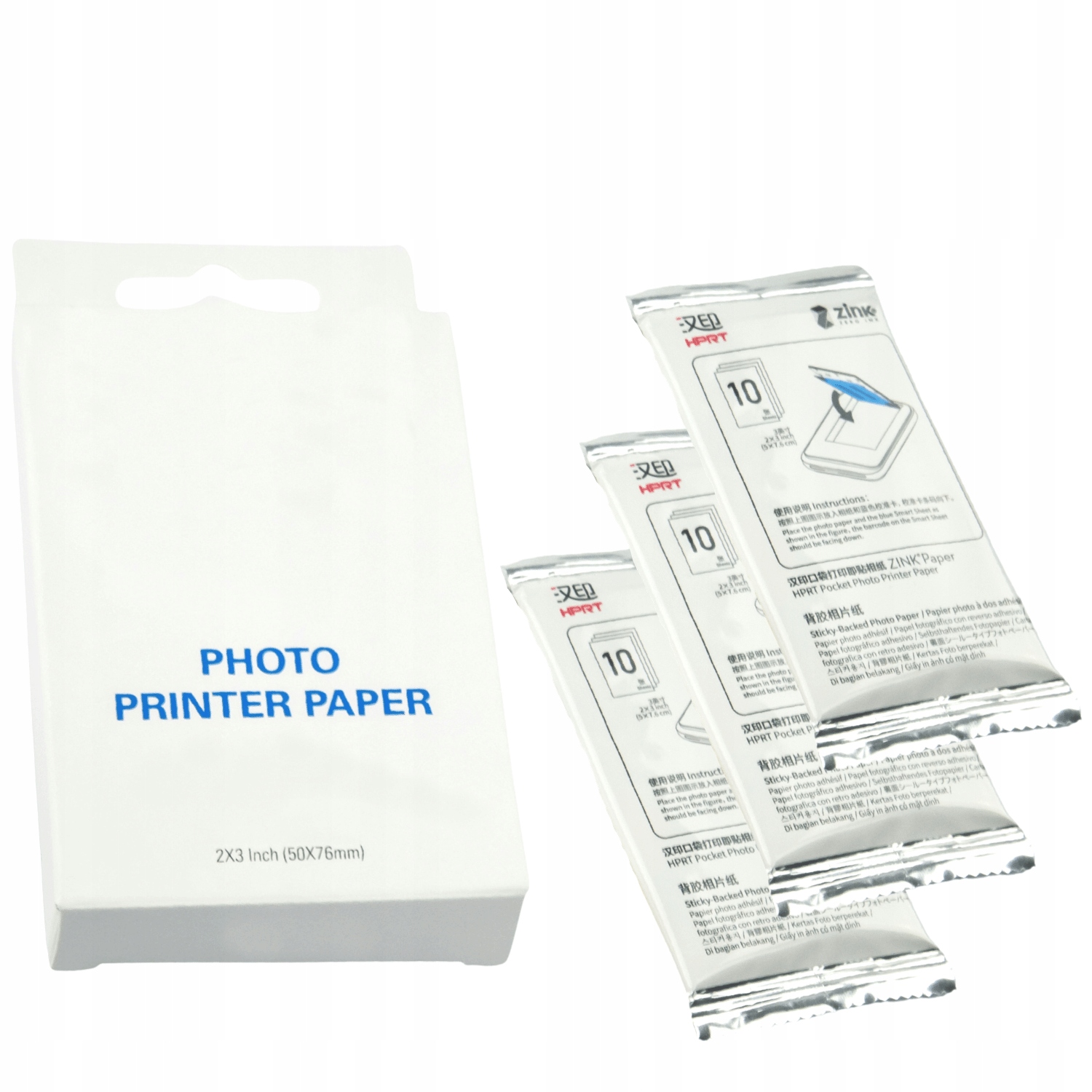 30 Papier ZINK do drukarki Xiaomi Canon Huawei G - Sklep, Opinie