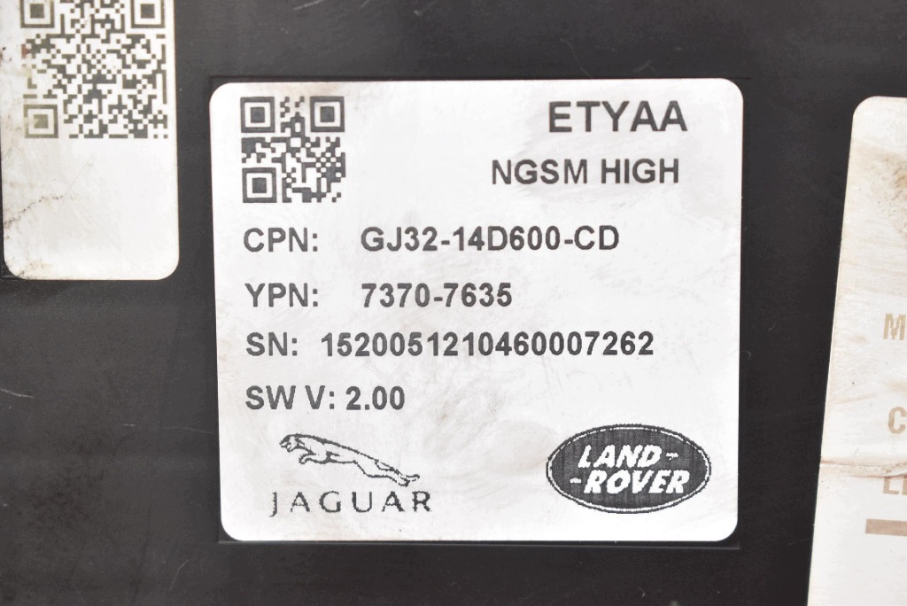 control unit module seat left front GJ32-14D600-CD RANGE ROVER 4 IV L405 12