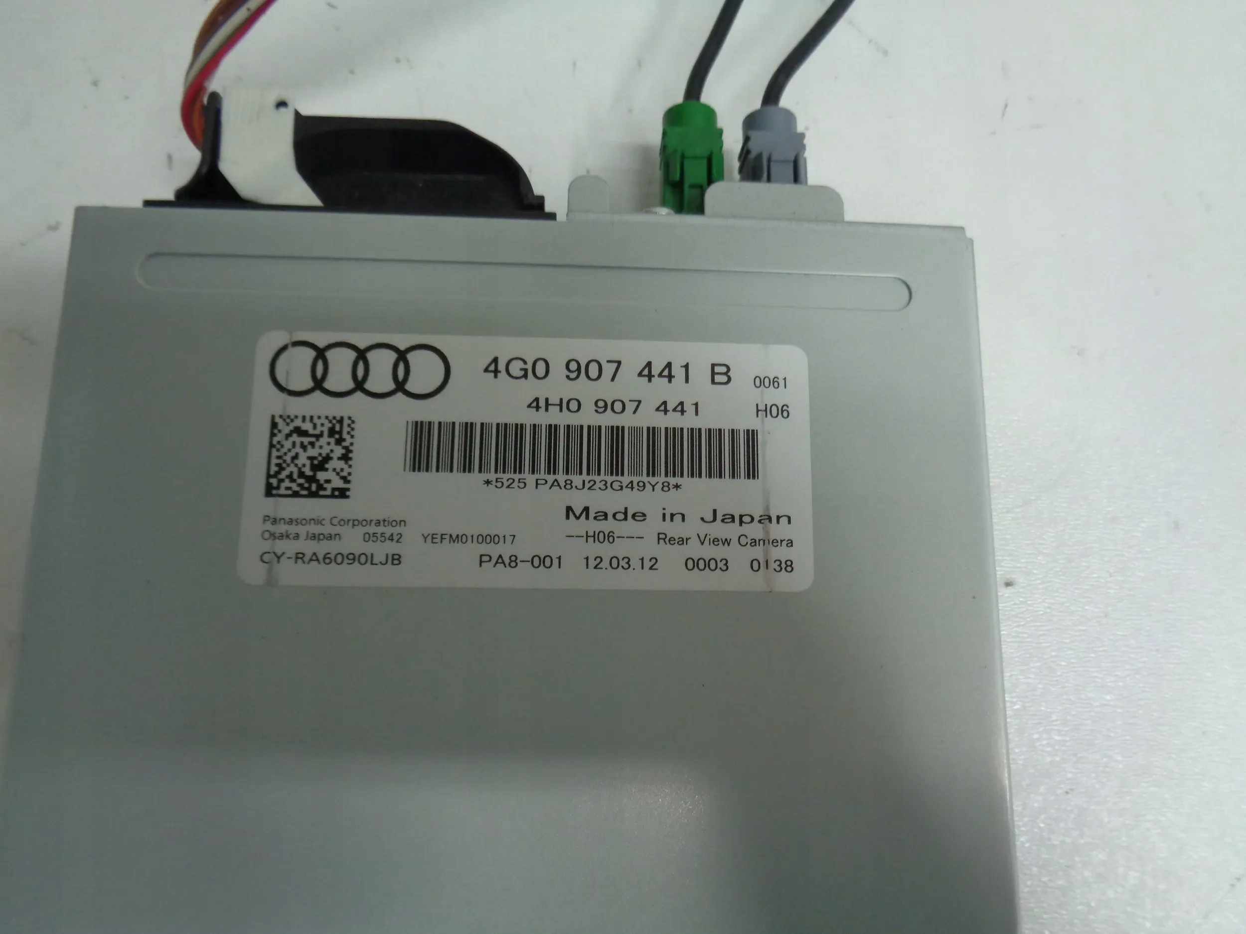 AUDI A6 C7 4G A7 control unit module KAMERY reversing