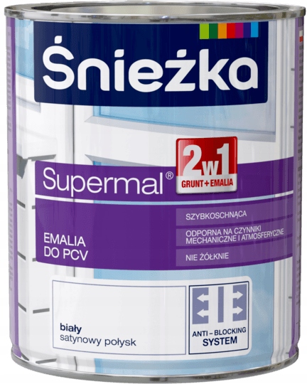 

Śnieżka Farba Do Okien Pcv Parapetów Biała 750ml