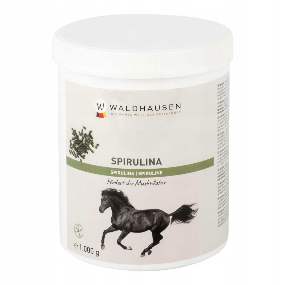 Doplněk pro podporu svaly a kondice koně Spirulina 1 kg – Waldhausen