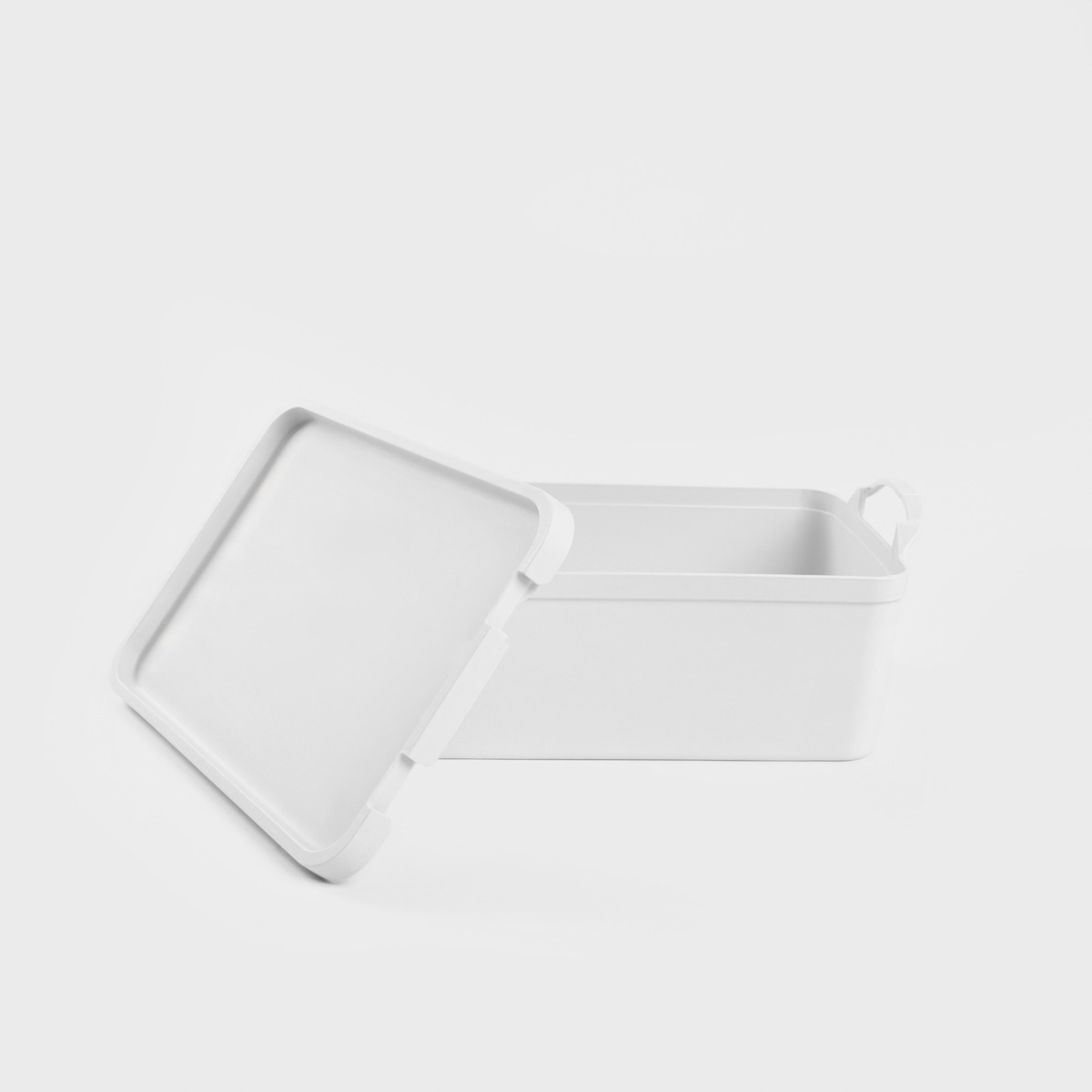Facile műanyag doboz fedővel 26x16,5x11,5 cm Homla