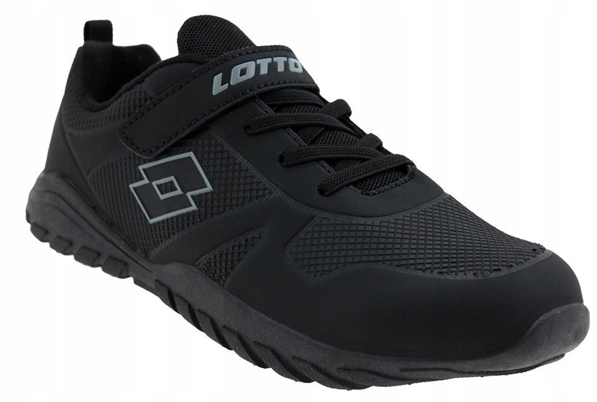 Lotto Rask buty na rzepy sportowe L3-4116 czarne rozmiar 33