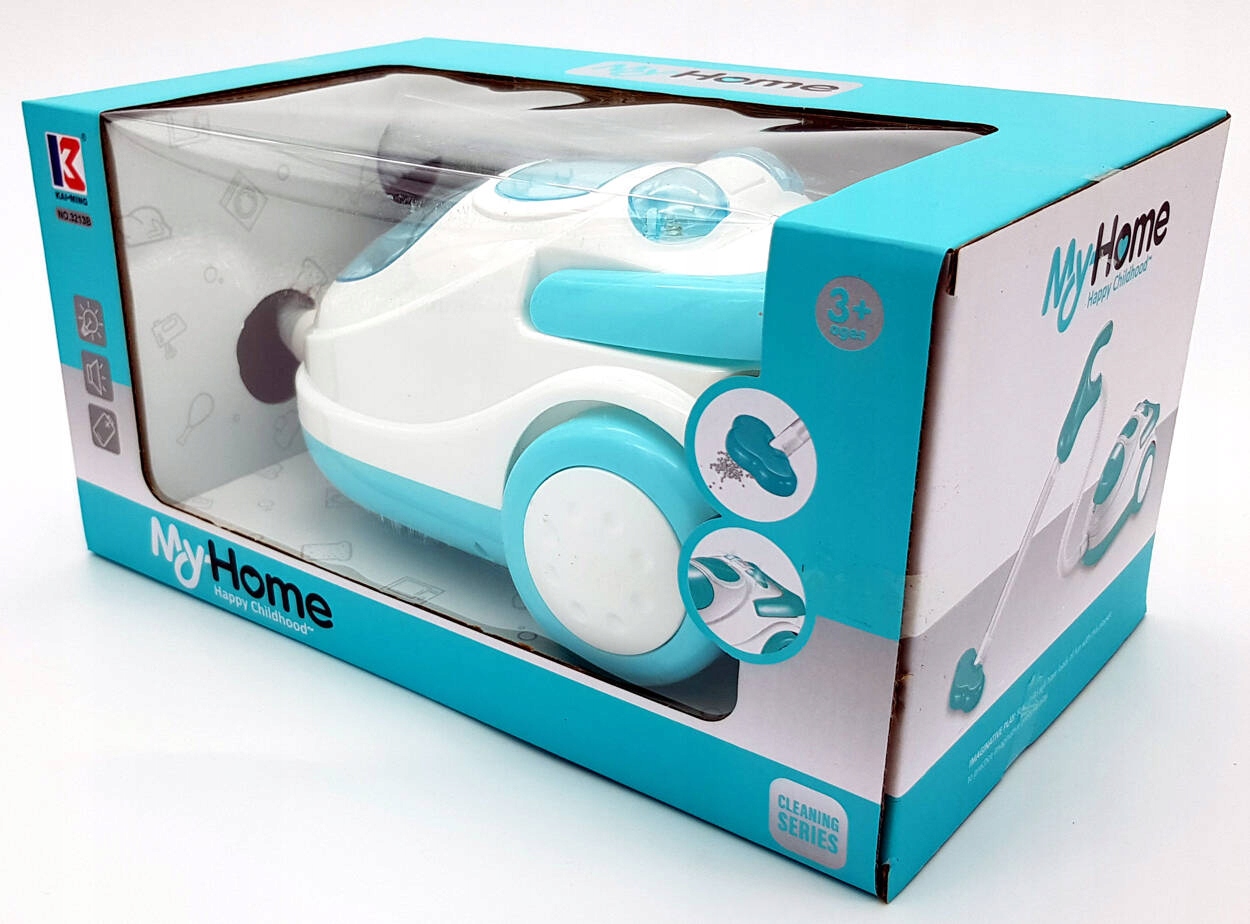 ODKURZACZ DZIĘCECY ZABAWKA ZBIERA KULKI ŚWIATŁO DŹWIĘK MAŁE AGD dla dzieci Marka NORIMPEX