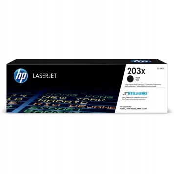 Originální toner Hp 203X černý cf540x LaserJet
