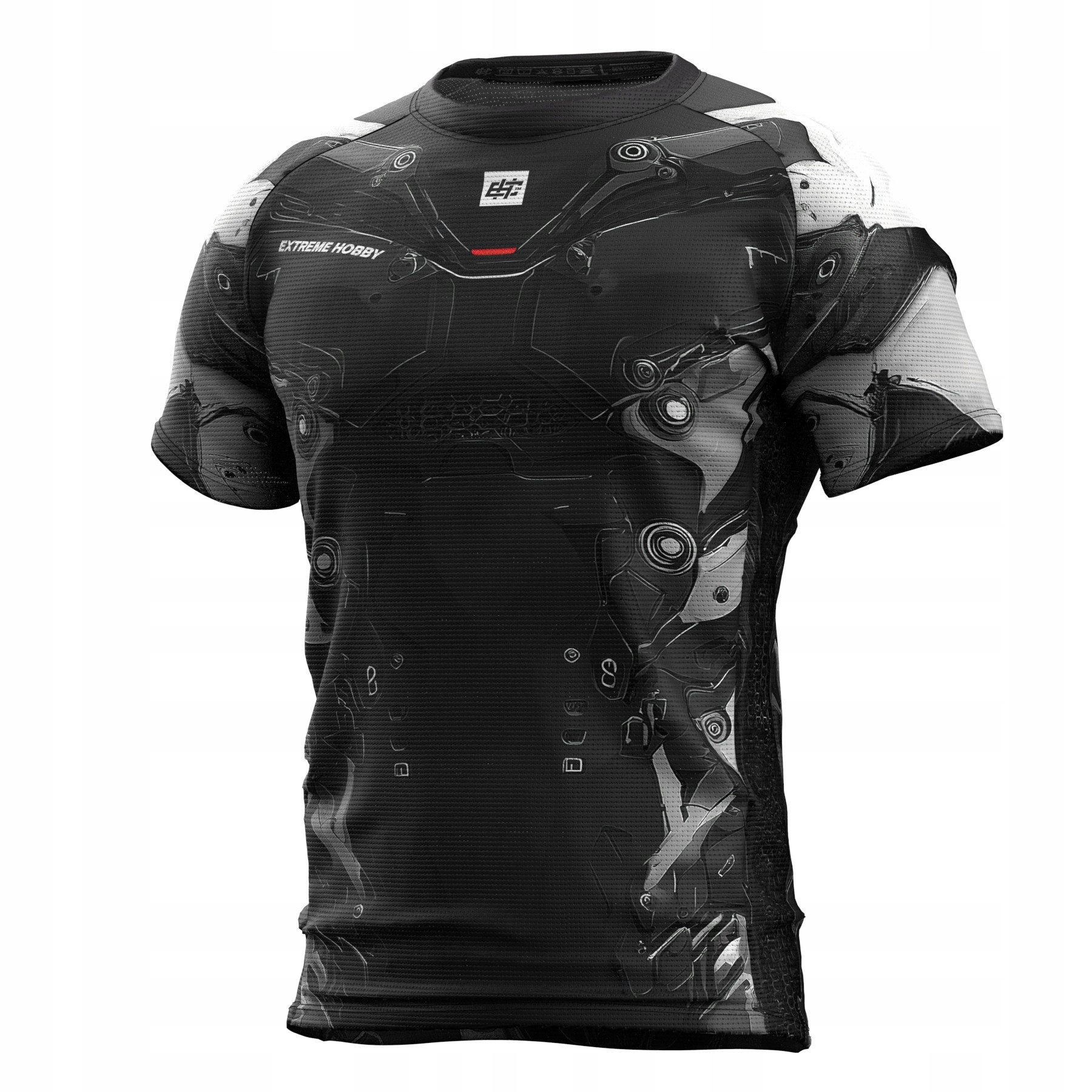 Koszulka Męska Treningowa na siłownię Extreme Hobby Iron Force 2XL Biały