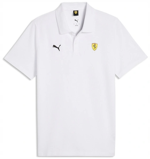 Polokošile Scuderia Ferrari F1 Classic bílá vel. M
