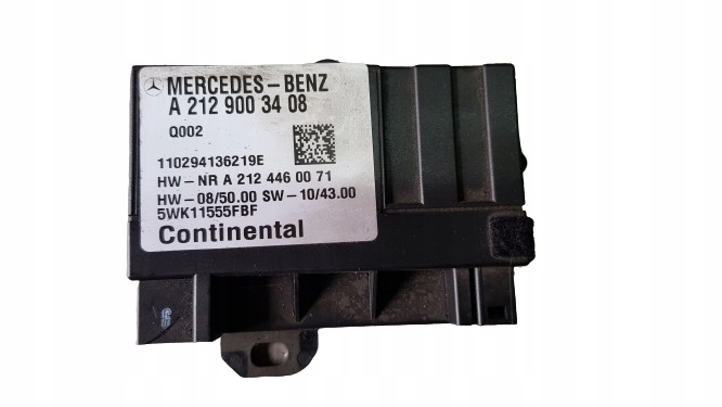 MERCEDES W212 W204 Module POMPY Carburant A2129003408