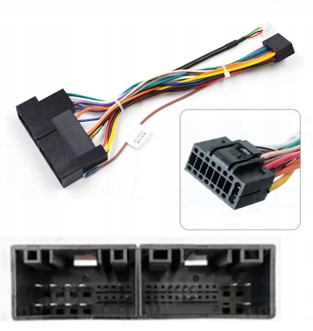 Złącza kabel adapter przejściówka Hyundai Kia do Radia Android