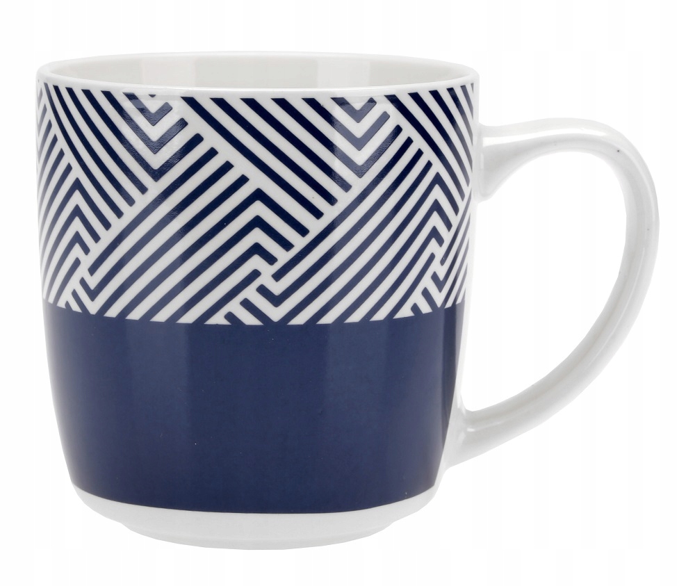 

Kubek Porcelanowy 380ML Niebieska Mozaika W.4