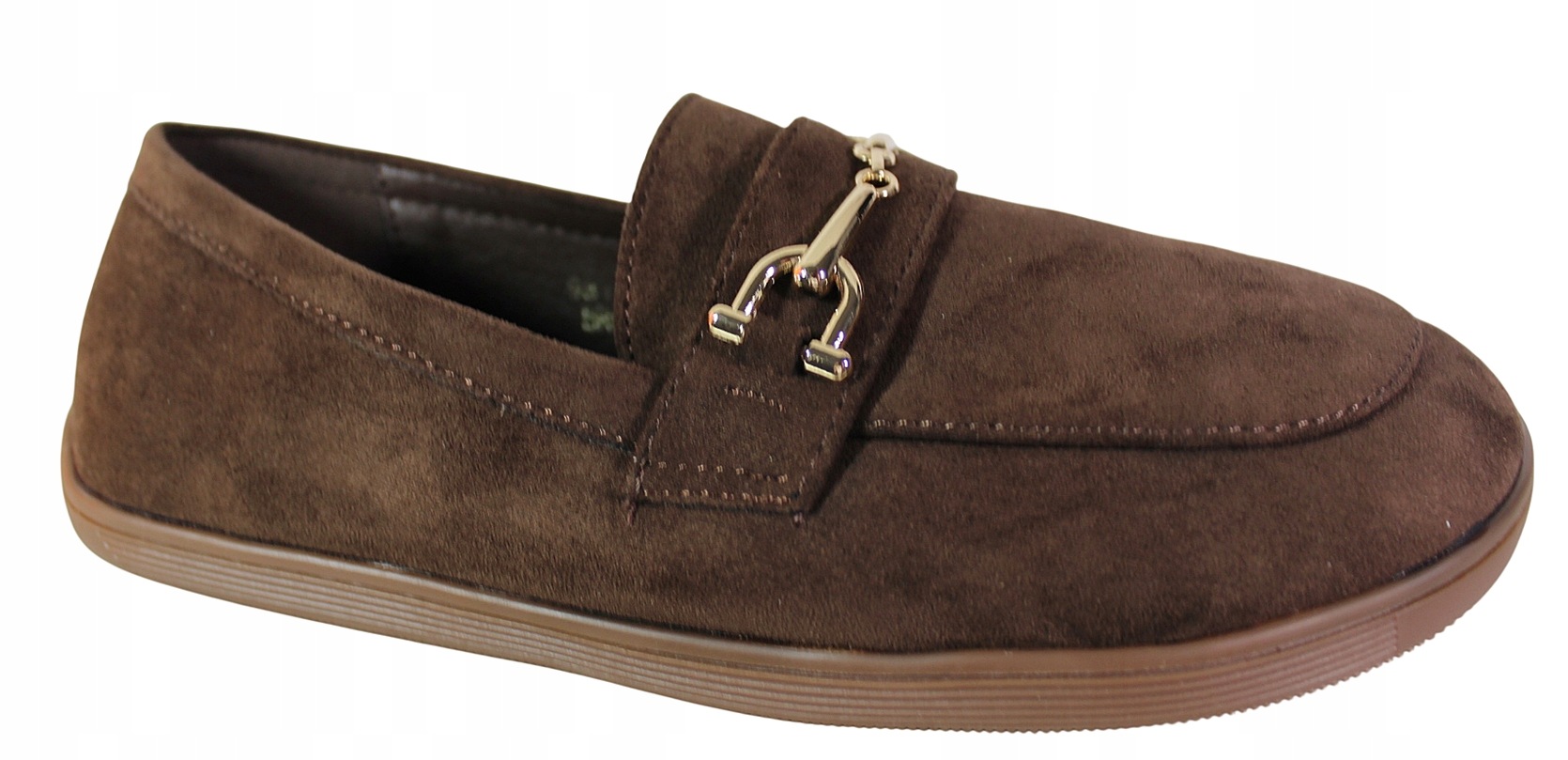 Ideal Shoes 9811 Barefoot Čokoládové Semišové Komfort 40