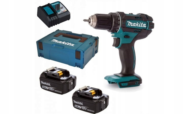 

Makita DDF482RTJ Wiertarko wkrętarka 18V 2x 5Ah