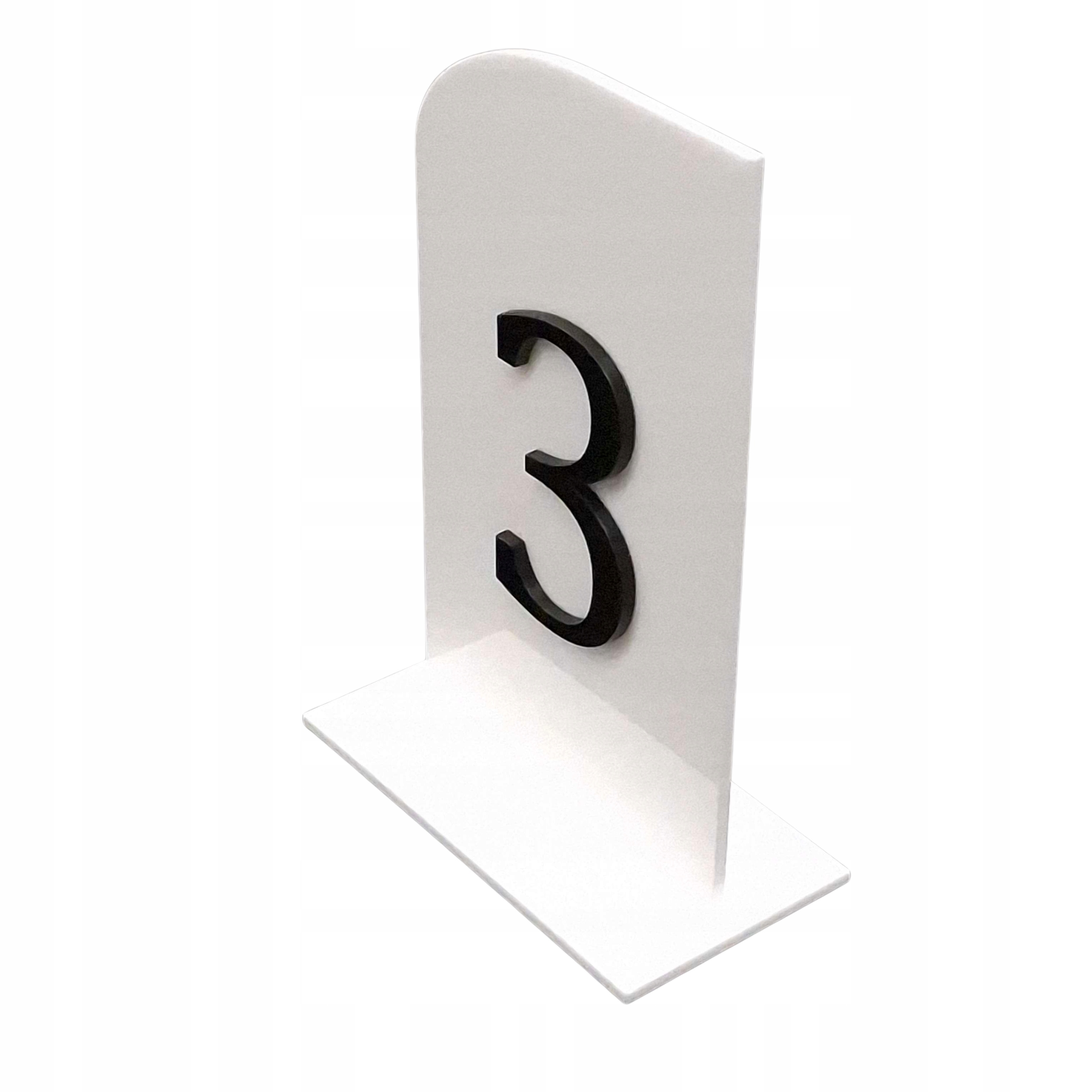 NUMERY NUMERK STOLIKÓW NA WESELE ŚLUB NA STÓŁ CYFRA DO BARU DO RESTAURACJI Szerokość produktu 11.5 cm