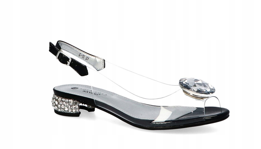 Scaviola silikonové sandály G-15 Black r36