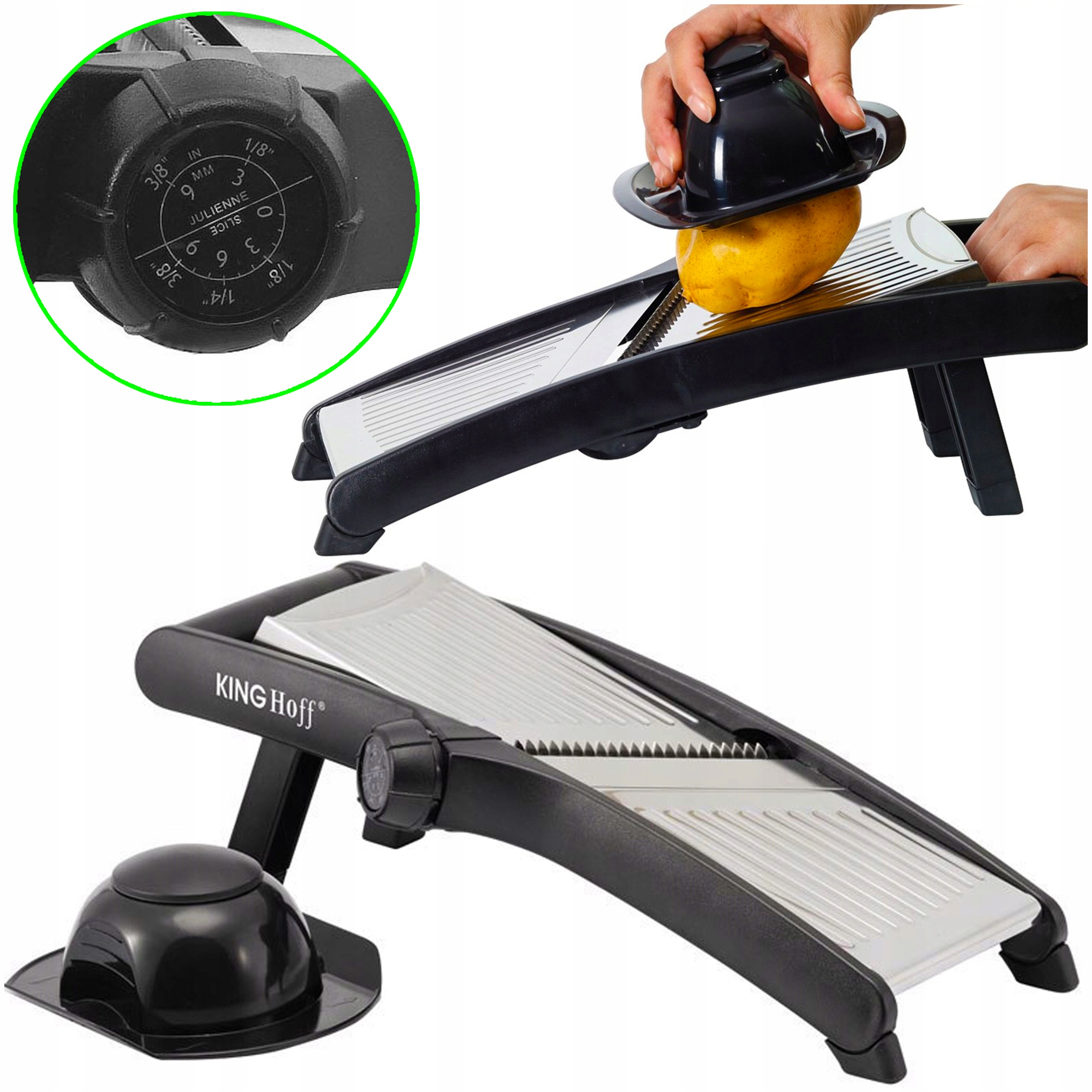 

Szatkownica Do Warzyw Mandolina KiNGHOFF KH-1112