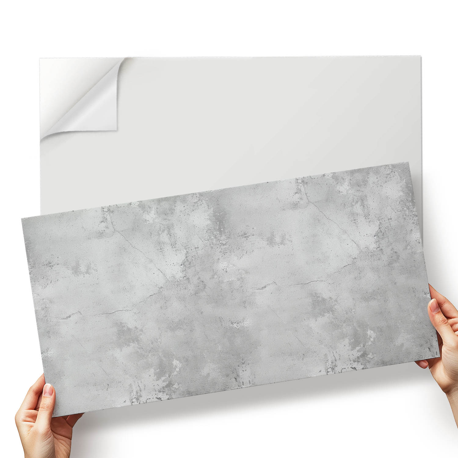 Balíček dlaždic Vinyl Pvc Rysy na betonu v surovém stylu 6x60x30 cm