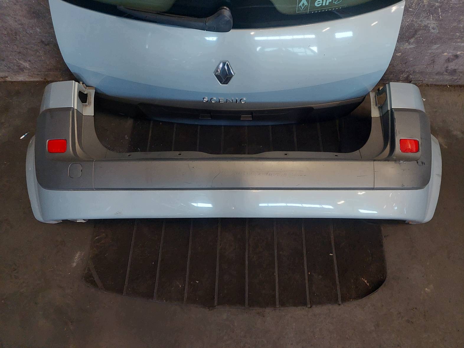 komplet heck RENAULT SCENIC II NV632 heckklappe kofferraumdeckel kofferraum stoßstange heck leuchte